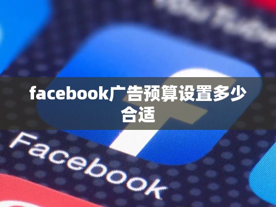 facebook广告预算设置多少合适