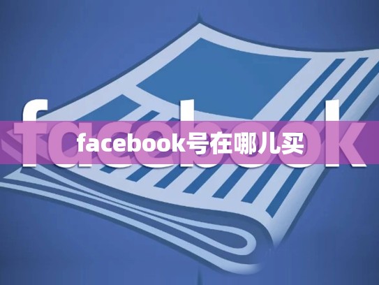facebook号在哪儿买
