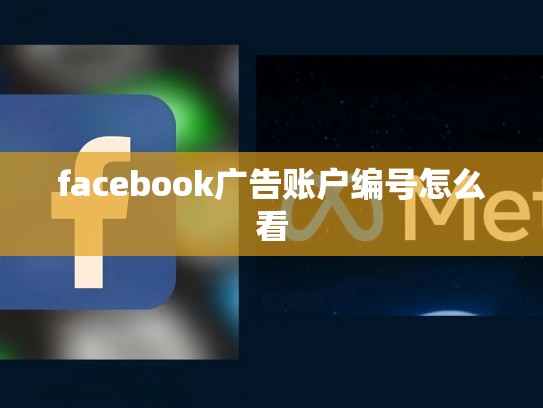 facebook广告账户编号怎么看