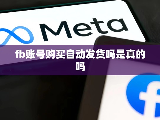 fb账号购买自动发货吗是真的吗