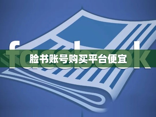 脸书账号购买平台便宜