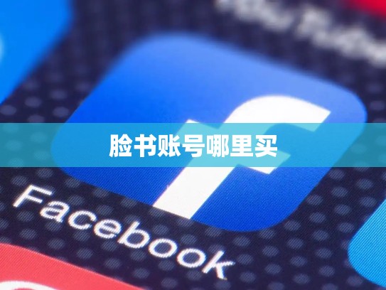 脸书账号哪里买