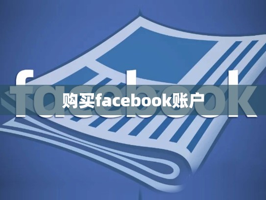 购买facebook账户