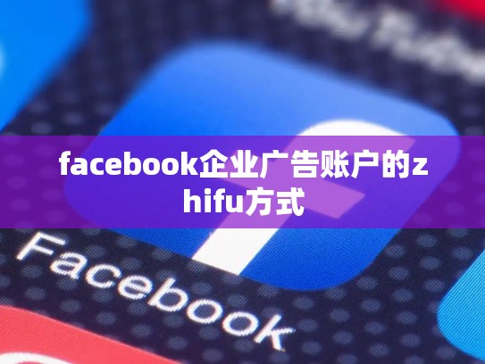 facebook企业广告账户的zhifu方式