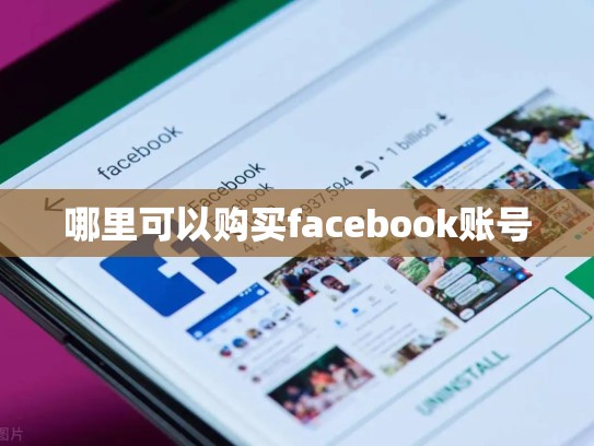 哪里可以购买facebook账号