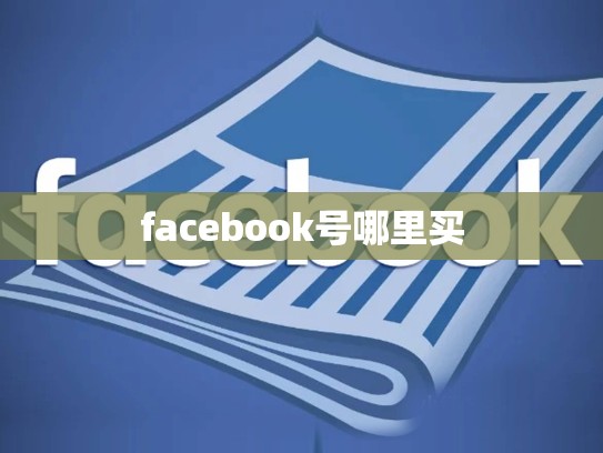 facebook号哪里买