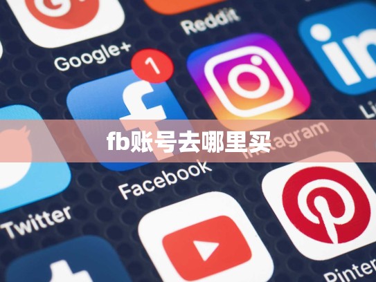 fb账号去哪里买