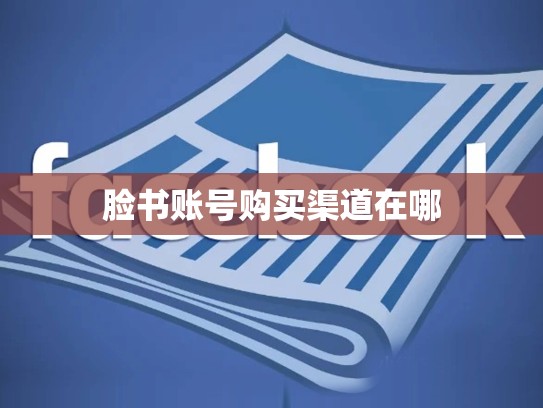脸书账号购买渠道在哪
