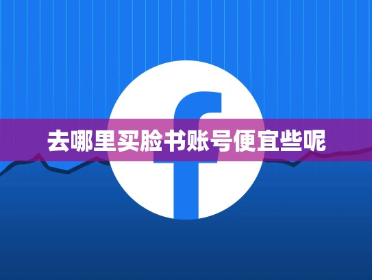 去哪里买脸书账号便宜些呢