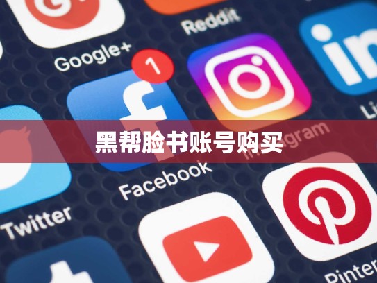 黑帮脸书账号购买