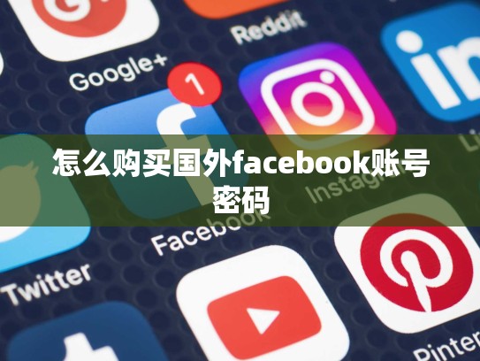 怎么购买国外facebook账号密码
