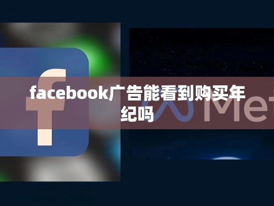 facebook广告能看到购买年纪吗
