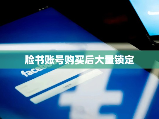 脸书账号购买后大量锁定